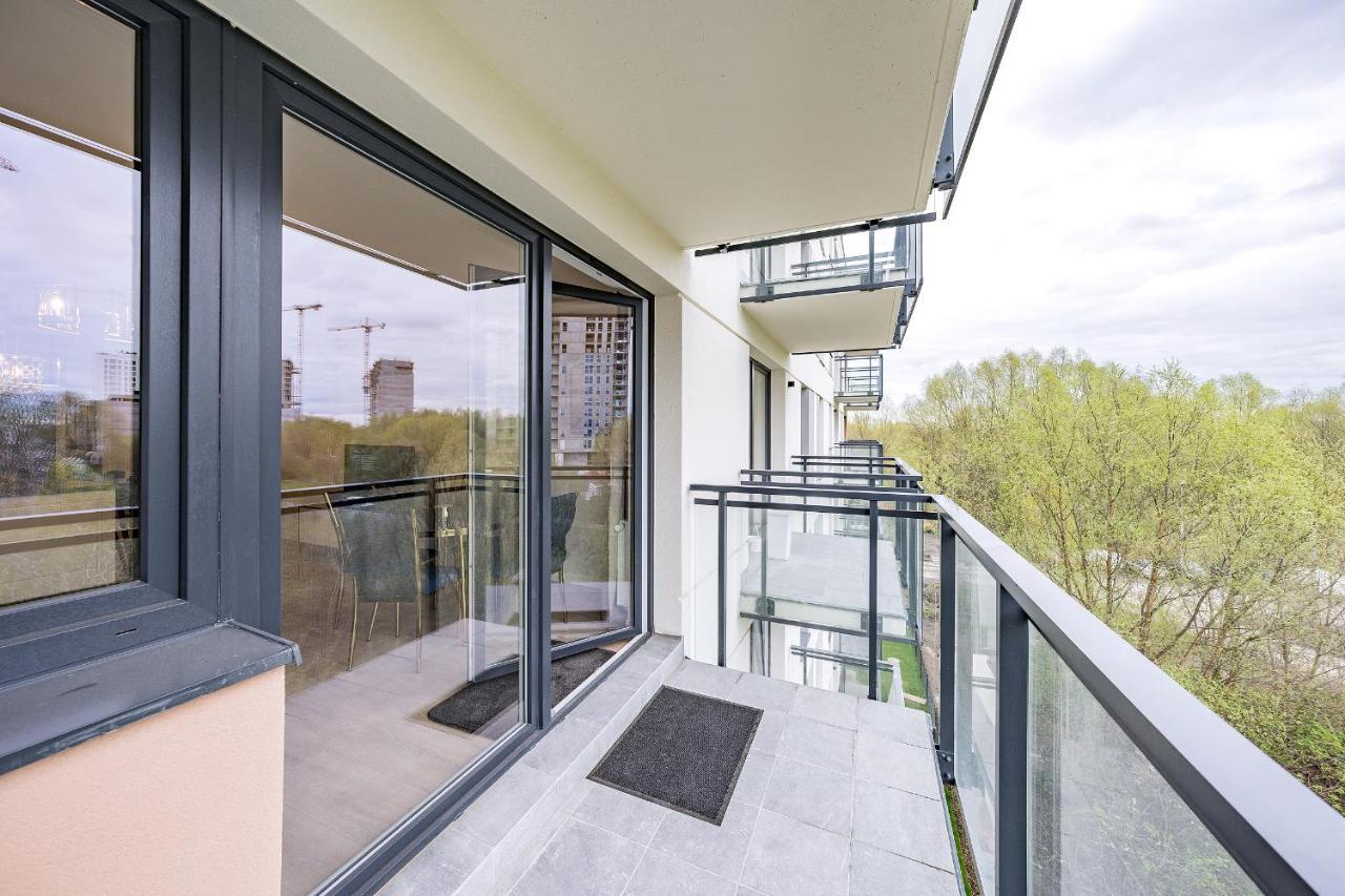 Апартаменти Apartament Nowa Letnica, Osiedle Latarnikow Гданськ Екстер'єр фото